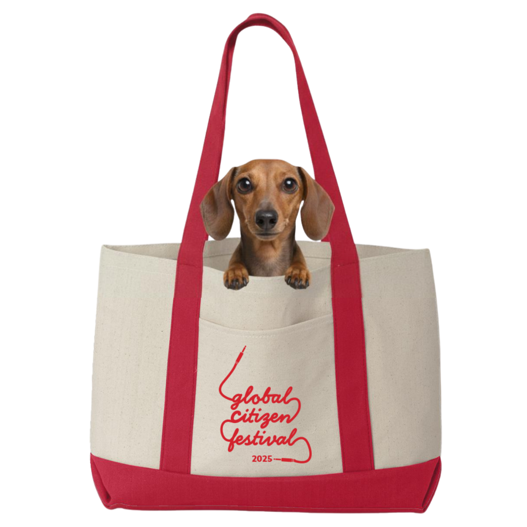 GCF 2025 Embroidered Tote Bag