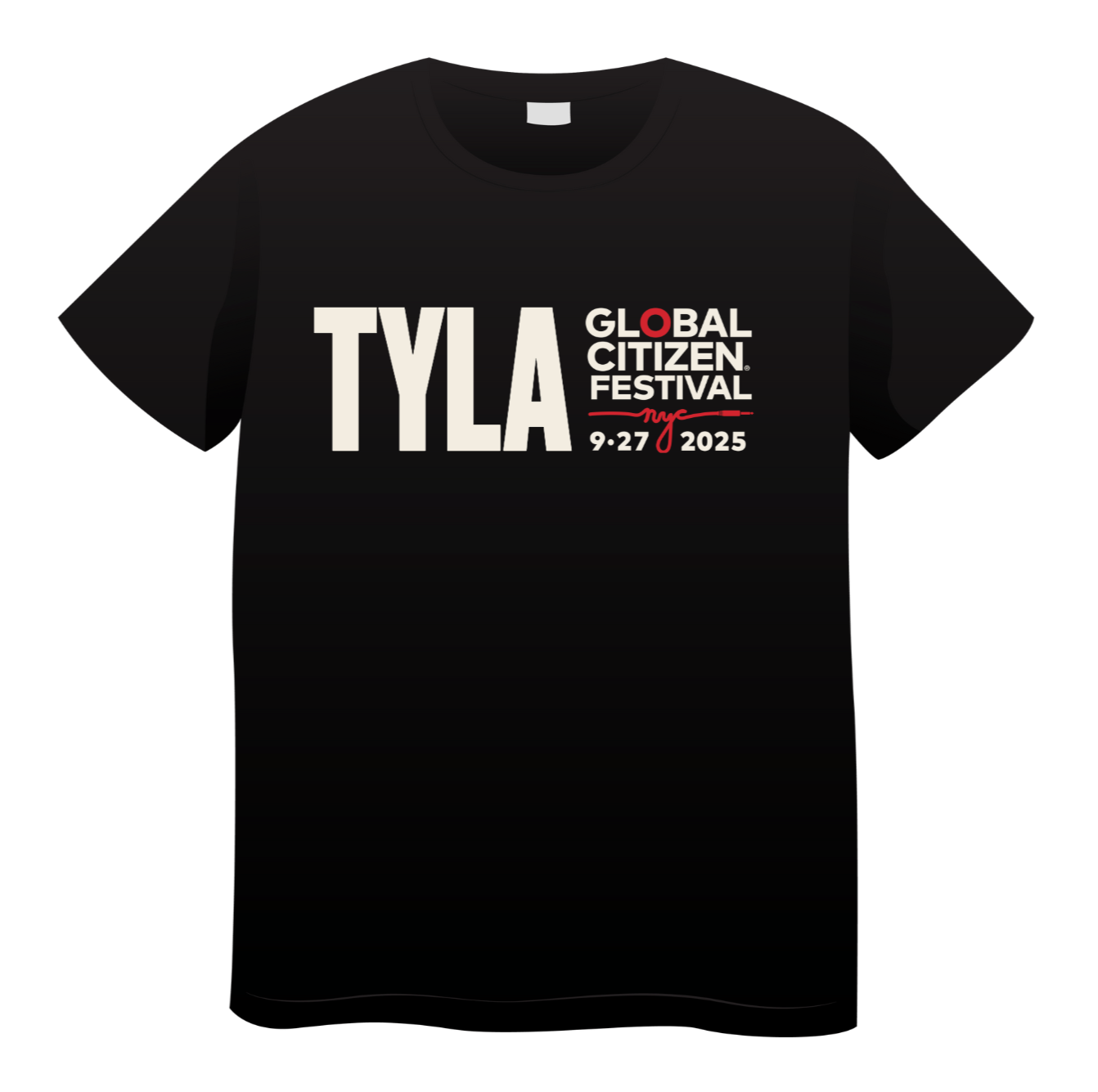 TYLA Aisa tour Tシャツ Mサイズ GCF 2025 Tyla T-Shirt – Global Citizen