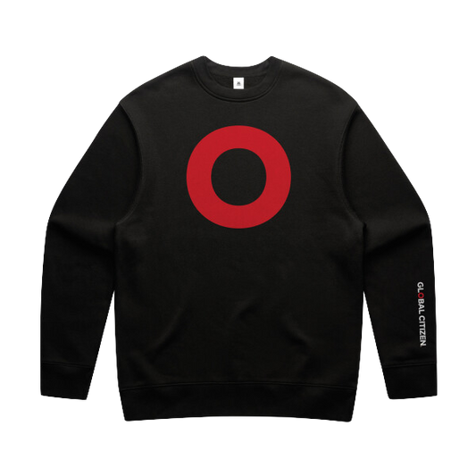 Red O Mens Relaxed Crewneck - Global Citizen