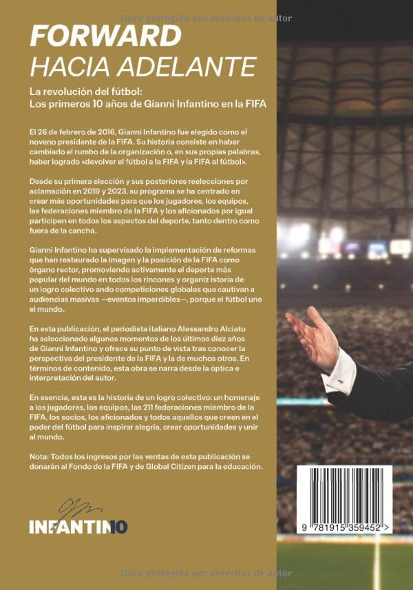 Forward – The Revolution of Football: The First 10 Years of Gianni Infantino at FIFA (Spanish Edition)