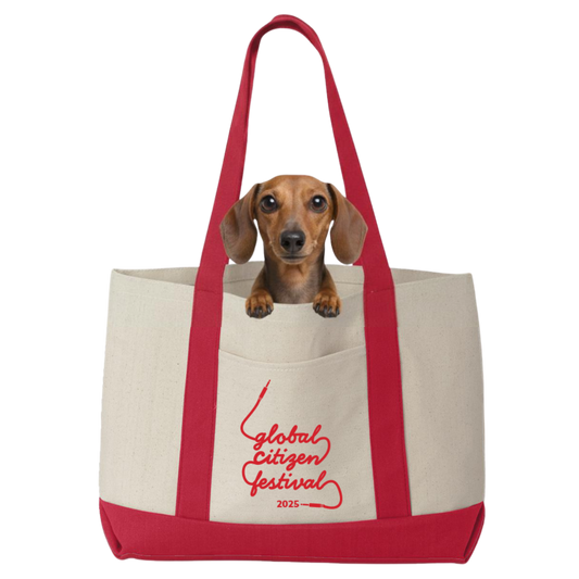GCF 2025 Embroidered Tote Bag