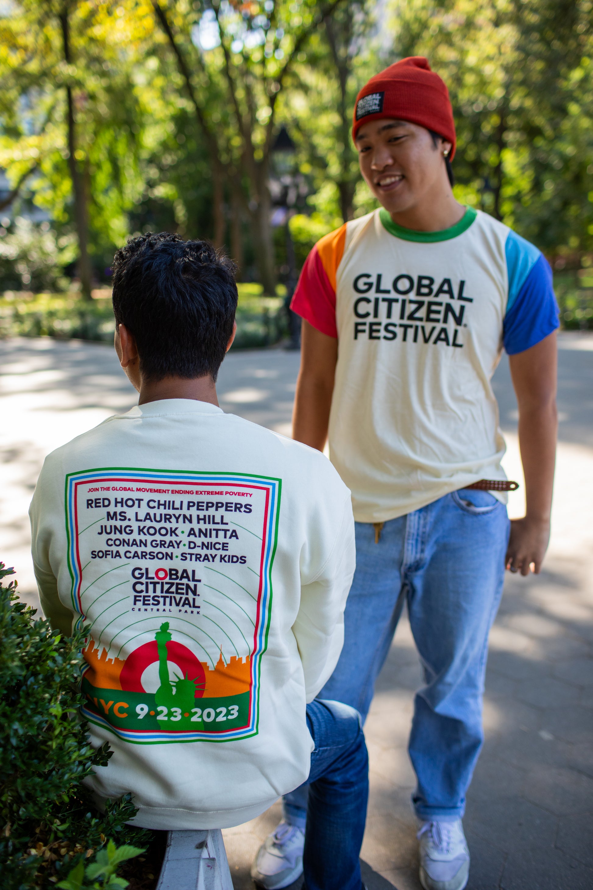 GCF 2023 Crewneck Sweatshirt - Global Citizen