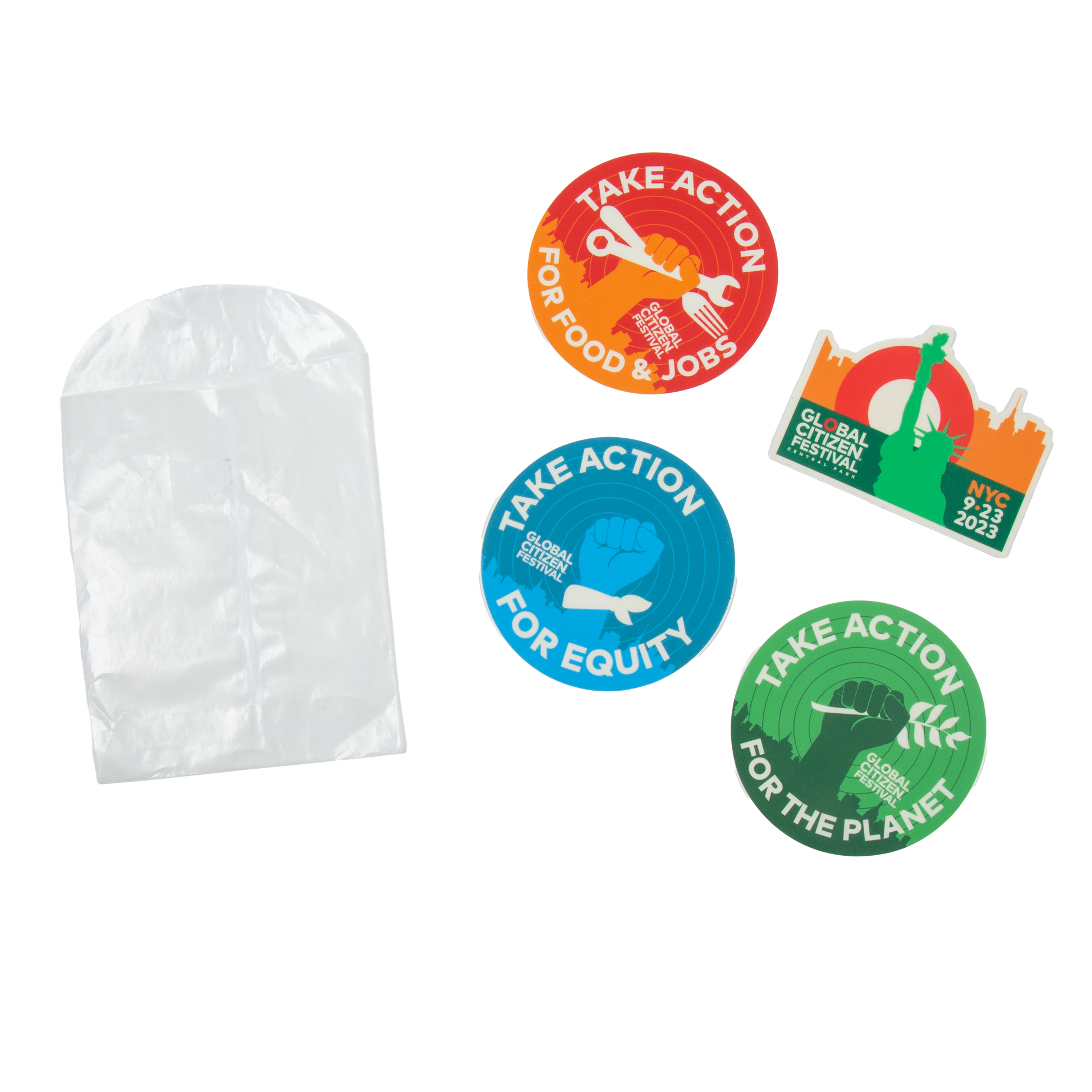 GCF 2023 Sticker Pack - Global Citizen