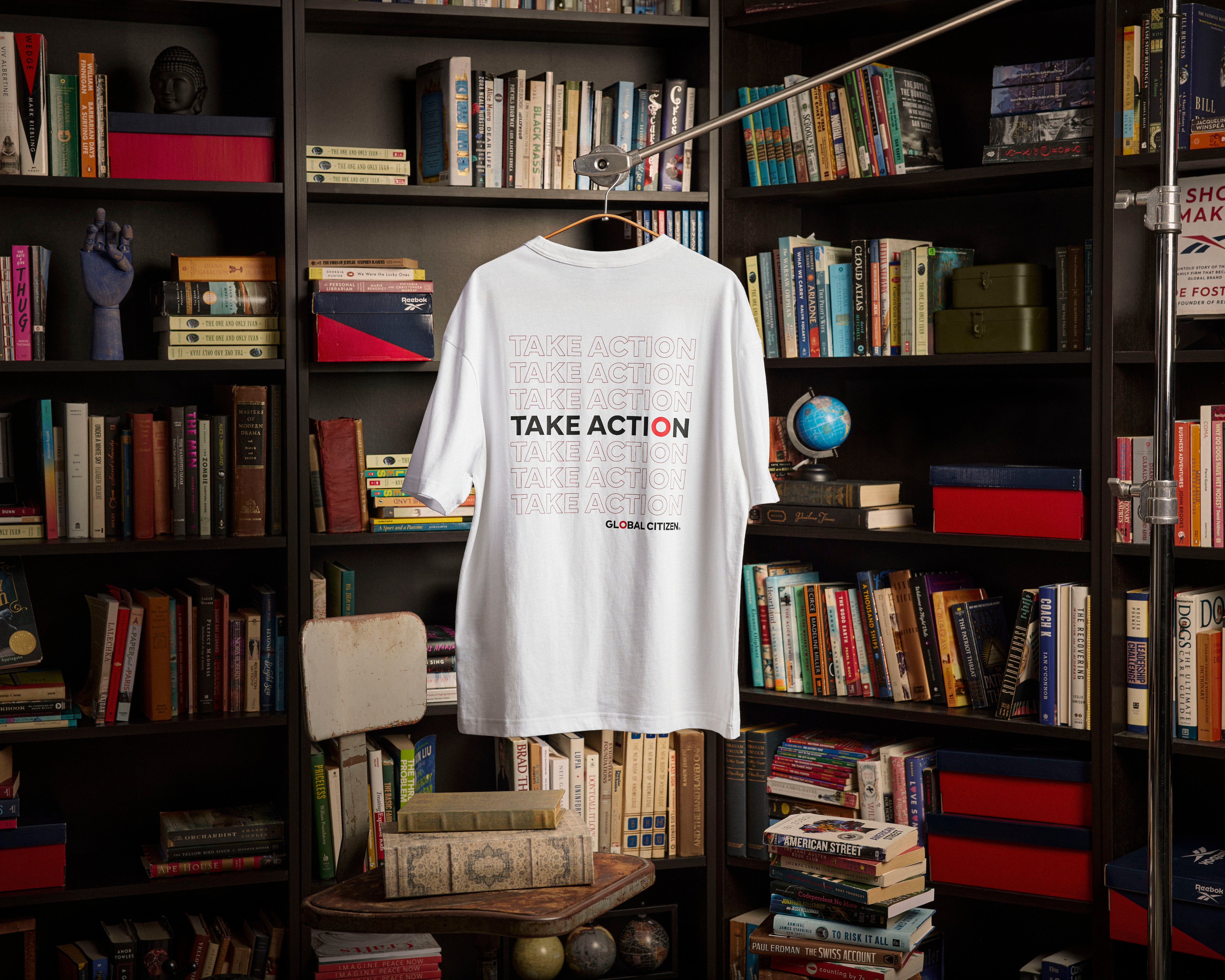 Reebok x Global Citizen Take Action T-shirt