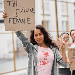 Social Goods She Is Equal T-Shirt - Global Citizen