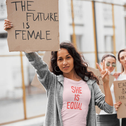 Social Goods She Is Equal T-Shirt - Global Citizen