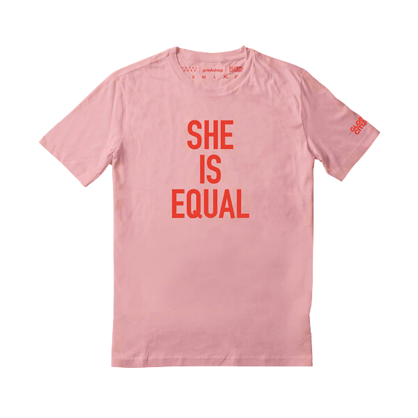 Social Goods She Is Equal T-Shirt - Global Citizen