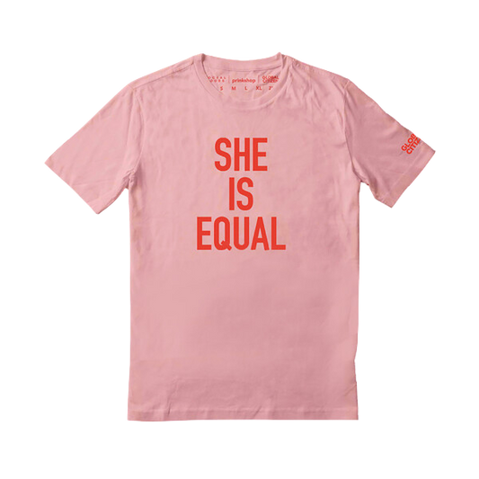 Social Goods She Is Equal T-Shirt - Global Citizen