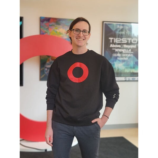 Red O Mens Relaxed Crewneck - Global Citizen