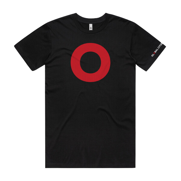 Red O Mens Basic T-Shirt - Global Citizen